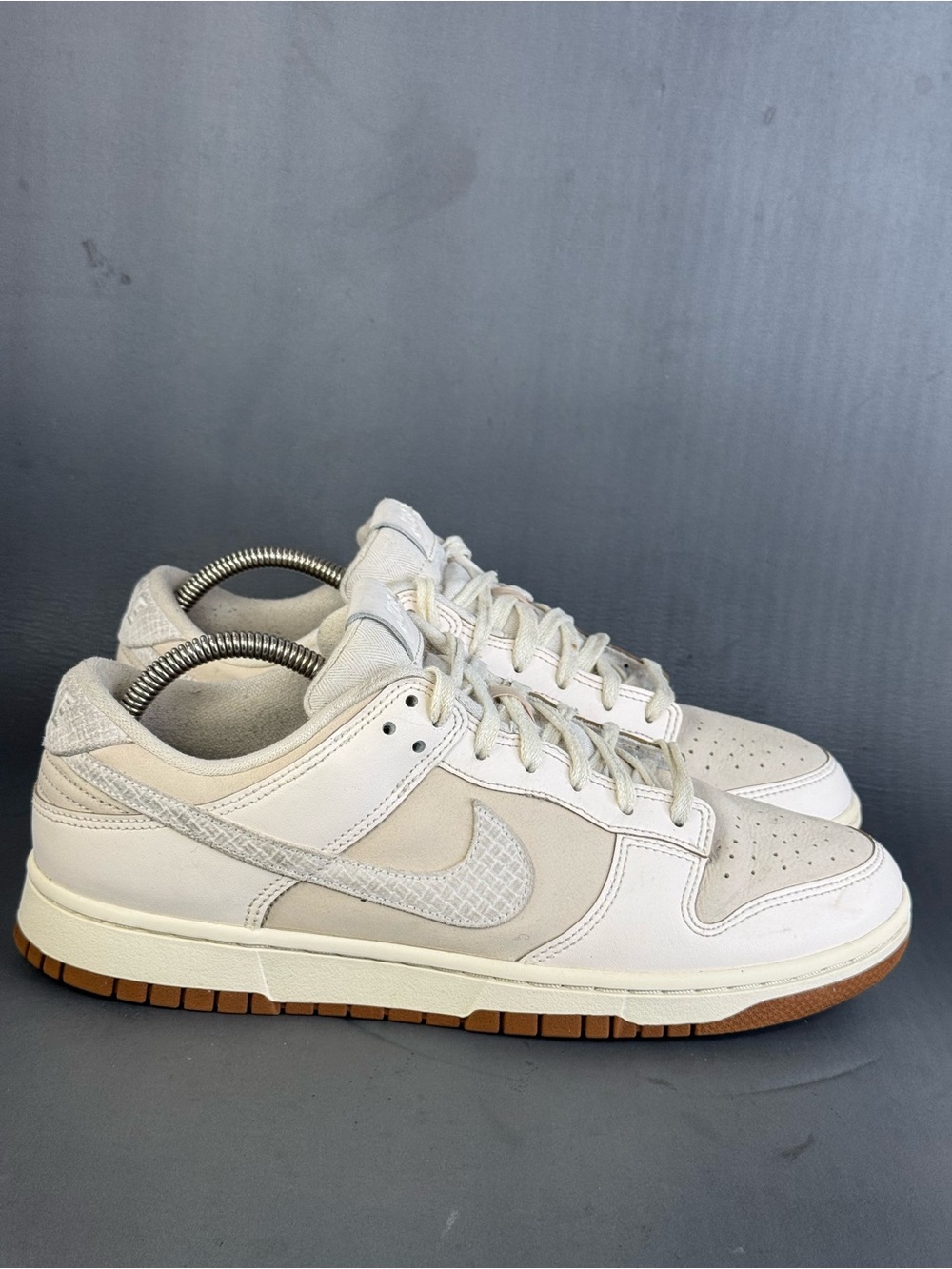 Nike Dunk Low Retro Pearl White Pale Ivory Light British Tan Sail men’s size 10